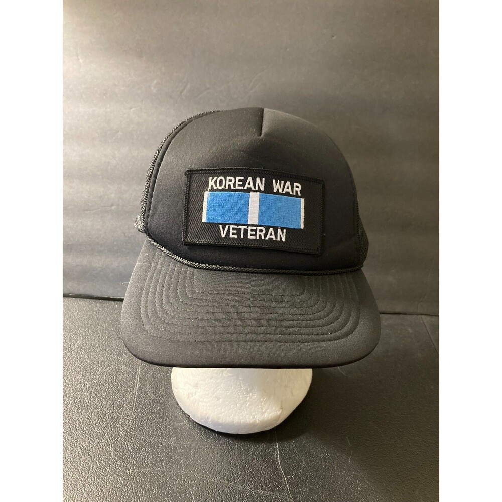 Vintage Korean War Veteran San Sun Snapback Hat Trucker OSFM